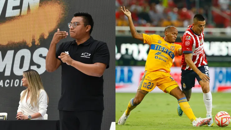 La final entre Chivas y Tigres será el primer partido narrado de la Liga MX con lenguaje de señas