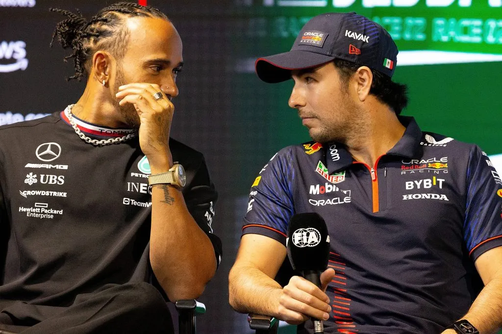 ¿Checo tomará el lugar de Hamilton? (IMAGO