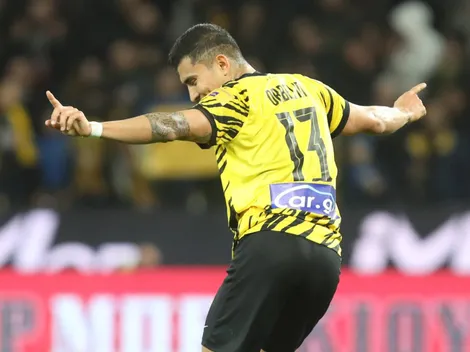 Orbelín Pineda se consagró campeón de Copa en Grecia