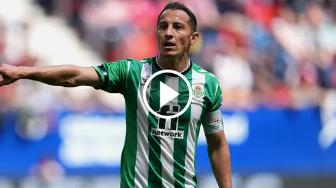 Andrés Guardado, miembro de Real Betis.