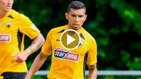 Orbelín Pineda, uno de los integrantes del AEK Atenas.