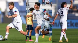 Diego Luna, Jonathan Gómez y Cade Cowell en el Mundial Sub-20 con USA
