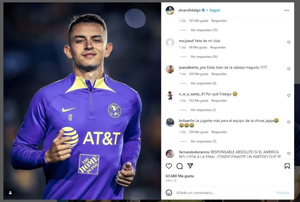 Mensajes en contra de Álvaro Fidalgo (@alvarofidalgo)