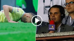 Martinoli y una particular frase ante la caída de Cabecita.