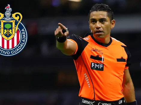 Se quejan por supuesta cercanía entre este árbitro y Chivas