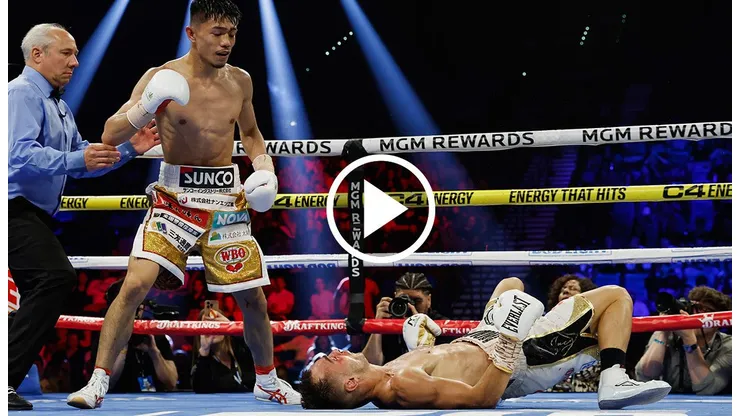 Bestial KO de Nakatani.