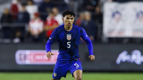 Jonathan Gómez en el Mundial Sub-20 con Estados Unidos