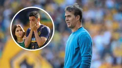 Lopetegui habló sobre la despedida de Raúl Jiménez.