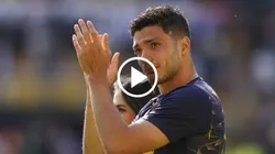 Raúl Jiménez se despidió de la afición del Wolverhampton