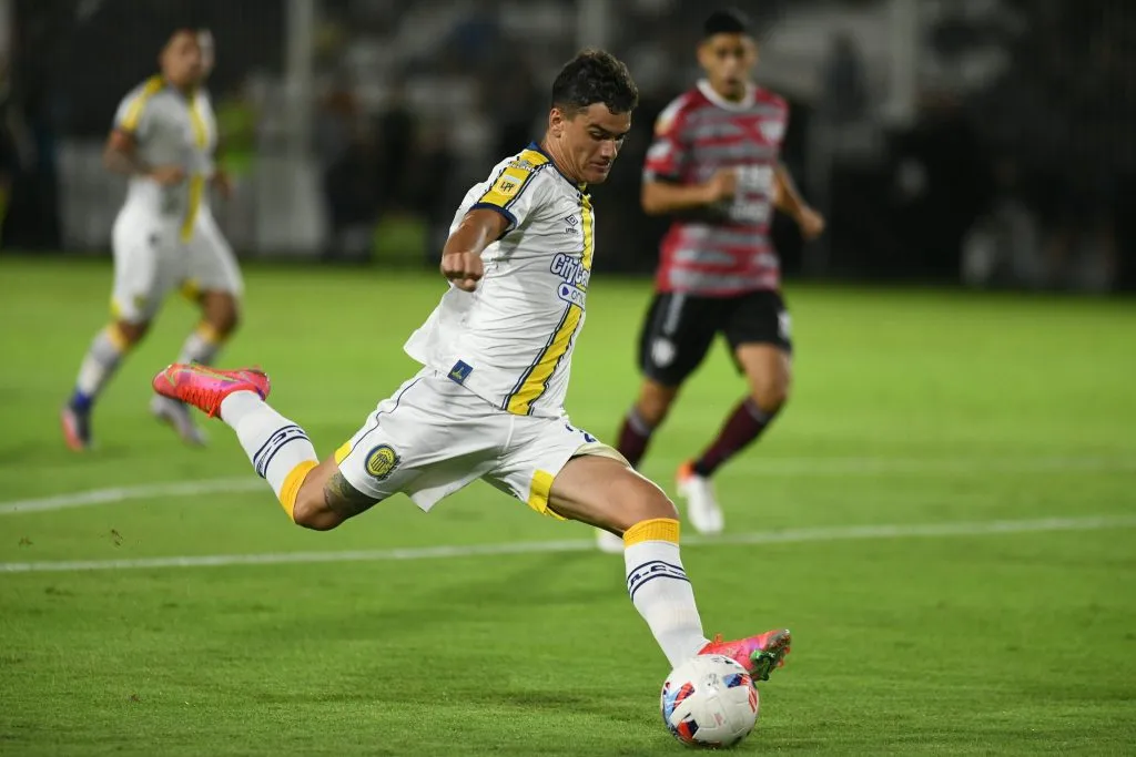 Luca Martínez Dupuy suma 54 apariciones con Rosario Central (Twitter Rosario Central)