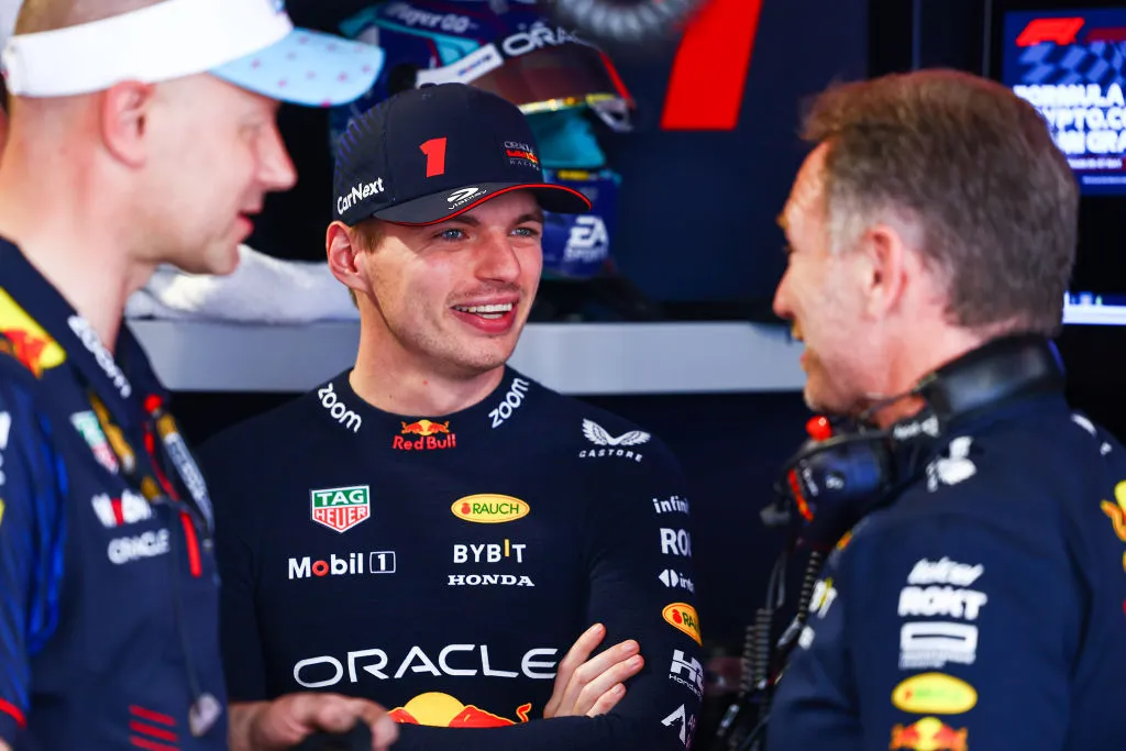 Christian Horner halagó a Max Verstappen (Getty Images)