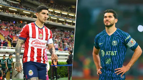 Las alineaciones de Chivas y América