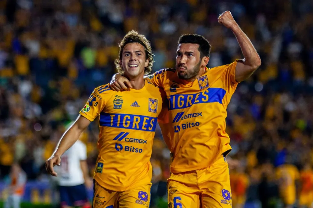 Sebastián Córdova volvió a aparecer para rescatar a Tigres UANL (Imago7)