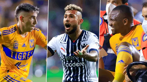 Las bajas del Tigres - Rayados por semifinales.