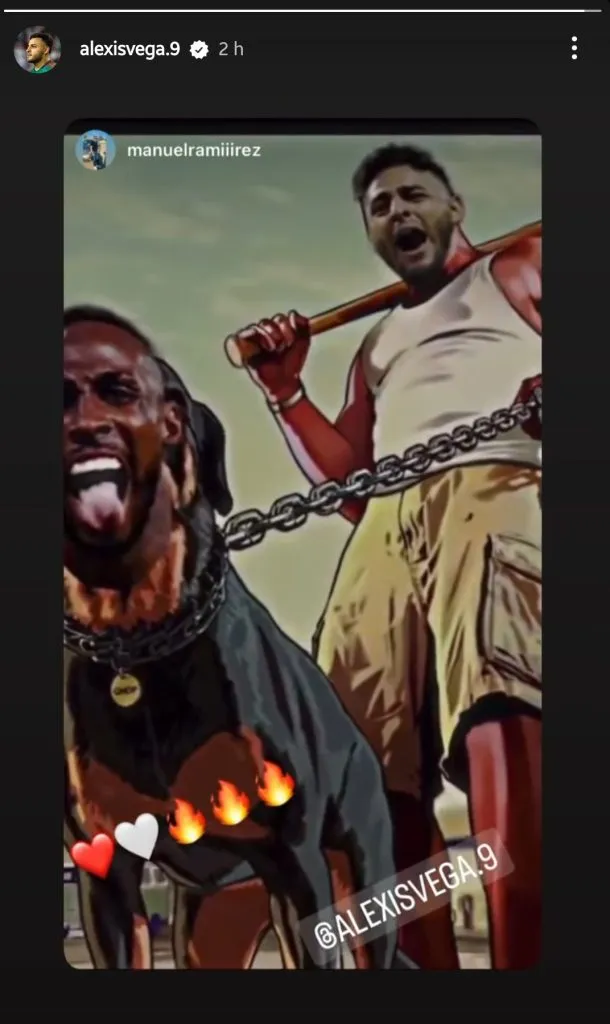 La foto que habría compartido Alexis Vega.