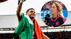 Fernanda Serrano, pareja de Santiago Giménez, y una entrevista incómoda