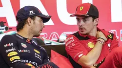 Charles Leclerc lanzó fuerte amenaza a Sergio Pérez y todo Red Bull