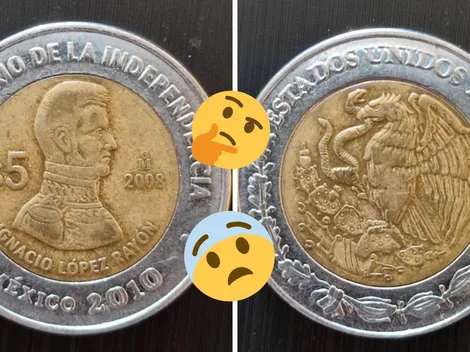 La moneda de 5 pesos por la que te darían 20, 000: ¿Cómo es?