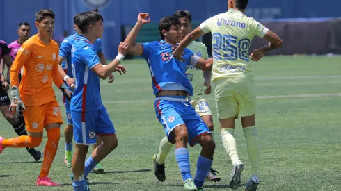Pelea en Cruz Azul vs. América Sub-18