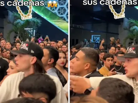 ¿Le roban COSTOSA cadena a Peso Pluma?: Esto dijo el artista