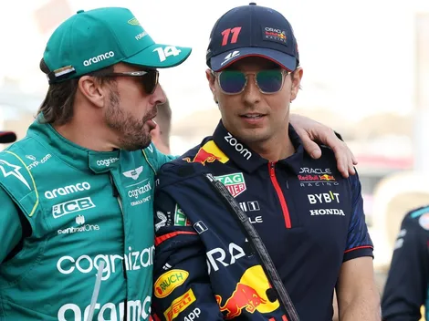Dura amenaza de Fernando Alonso a Checo Pérez: "Si, puedo..."