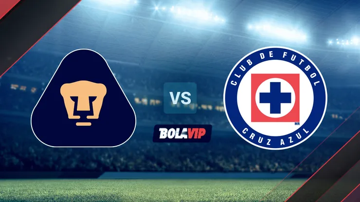 Pumas UNAM y Cruz Azul se miden en un amistoso.