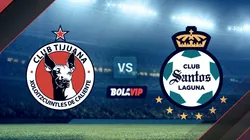 Xolos de Tijuana vs. Santos Laguna por un amistoso.
