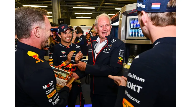 Helmut Marko se expresó sobre Sergio Pérez.