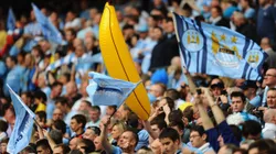 Manchester City presenta un aspecto particular en la grada.