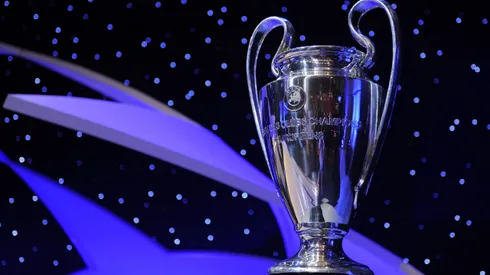 MONTE CARLO, MONACO - AUGUST 28: A general view of the UEFA Champions League trophy at the UEFA Champions League Draw for the 2008/2009 season at the Grimaldi Center on August 28, 2008 in Monte Carlo, Monaco. (Photo by Denis Doyle/Getty Images)