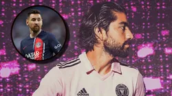 Pizarro y Lionel Messi