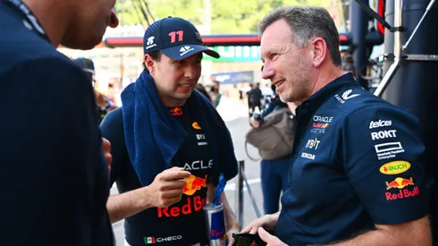 Checo Pérez no pudo quedar en el podio del GP de España 2023.