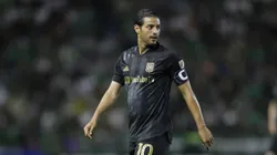 LEON, MEXICO - FEBRUARY 18: Carlos Vela of LAFC looks on during the round of 16 match between Leon and LAFC as part of the CONCACAF Champions League 2020 at Leon Stadium on February 18, 2020 in Leon, Mexico. (Photo by Leopoldo Smith/Getty Images)