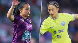 Pachuca se enfrenta al América en la Liga MX Femenil.