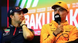 Lando Norris arremetió contra Checo Pérez.