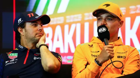 Lando Norris arremetió contra Checo Pérez.