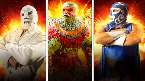 Huracán Ramírez, Dr. Wagner jr y el villanísimo Piñata Enchilada.