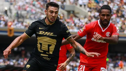 Pumas UNAM se mide ante Toluca por el Apertura 2023 de la Liga MX.