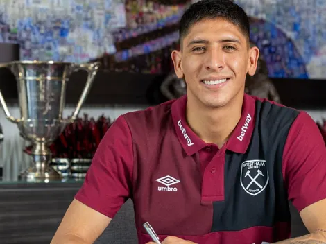 Edson Álvarez habló en su presentación en West Ham