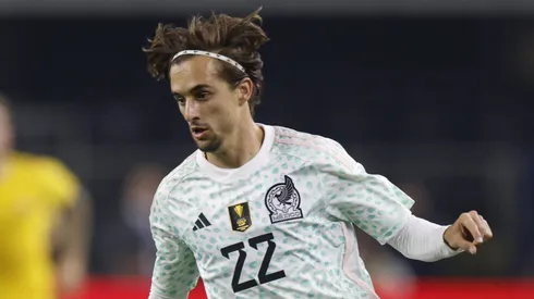 Jordi Cortizo durante un juego de la Selección Mexicana.