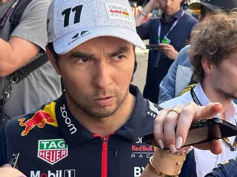 Checo Pérez lamenta su accidente