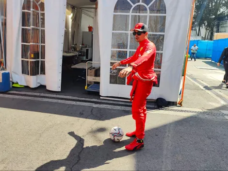 Leclerc dominó la pista y el balón