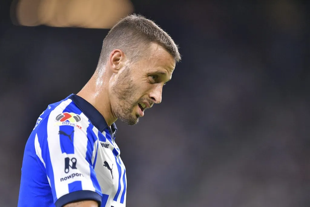 Sergio Canales se siente frustrado en Rayados (Getty Images).