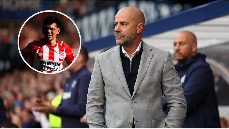 Peter Bosz y un lindo elogio para Hirving Lozano.