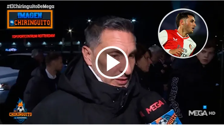 Christian Giménez habló del futuro de su hijo Santiago.