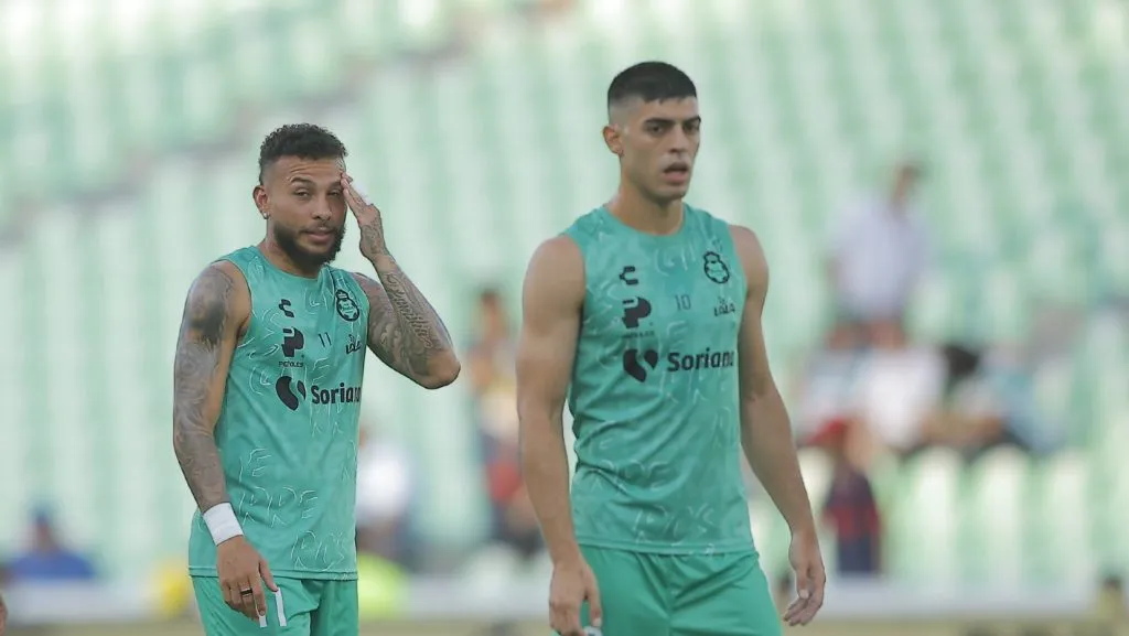 Vergara y Brunetta, compañeros en Santos Laguna: ¿dentro de la misma operación? [Getty Images]