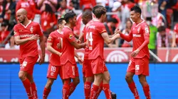 Edgar López y su bautismo goleador en los 'Diablos Rojos'.