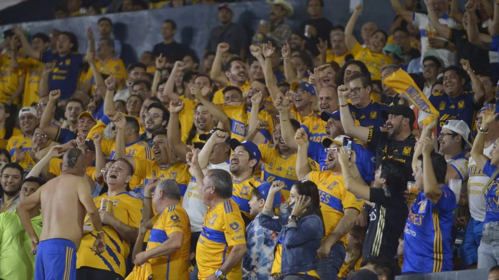 La afición auriazul, una garantía para Tigres en el Universitario [Getty Images]