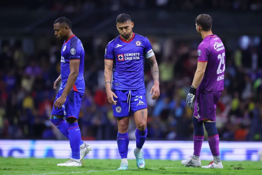 Juan Escobar y Cruz Azul han tenido un duro Apertura 2023 Foto: Imago7/ Eloisa Sánchez.