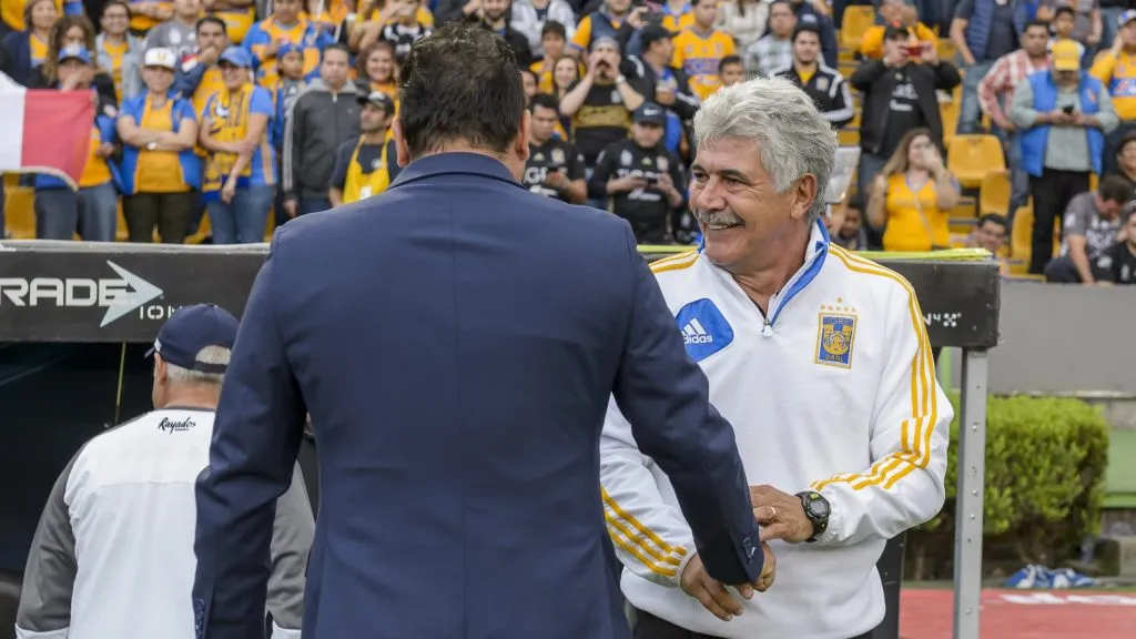 Mohamed y ‘Tuca’ Ferreti, cuando se enfrentaron en la final del 2017 [Getty].